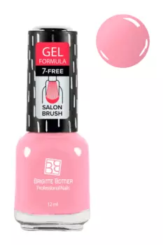 Лак Brigitte Bottier гелевый средне-розовый 12 мл GF-67