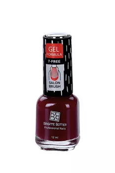 Лак Brigitte Bottier гелевый тем-пионовый 12 мл GF-05