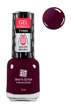 Лак Brigitte Bottier гелевый вино бордо 12 мл GF-57