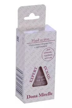 Лак д/ногтей Dona Mirelle Hard as iron Витамин твердости, 17 мл