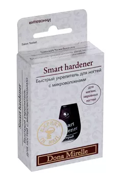 Лак д/ногтей Dona Mirelle Smart hardener Быстрый укрепитель с микроволокнами д/ногтей, 17 мл