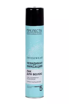 Лак д/волос Прелесть Professional Invisiwear Невесомый ССФ 300 мл