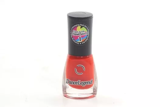 Лак Dance Legend д/стемпинга 01 Red 6,5 мл