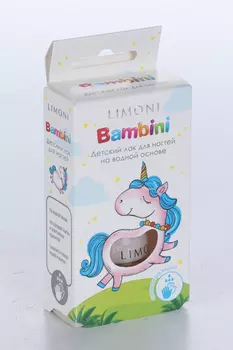 Лак Limoni Bambini д/ногтей тон 01/молочный 7 мл