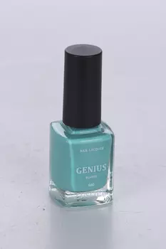 Лак ZINGER GENIUS д/ногтей сине-зеленый 12 мл (660)