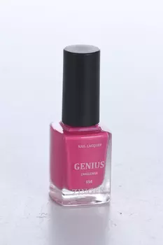 Лак ZINGER GENIUS д/ногтей темная фуксия 12 мл (654)