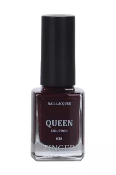 Лак ZINGER QUEEN д/ногтей темно-бордовый 12 мл (638)