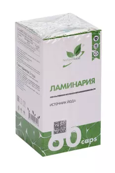 Ламинария Naturalsupp, 60 шт, капсулы