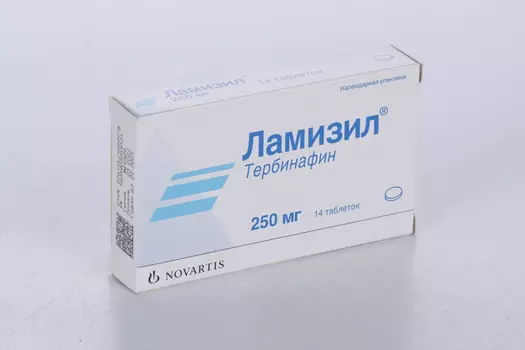 Ламизил 250 мг, 14 шт, таблетки