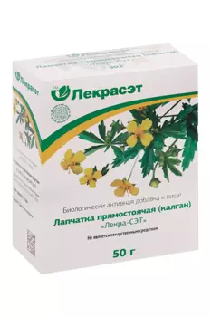 Лапчатка прямостоячая (калган) Лекра-СЭТ, 50 г