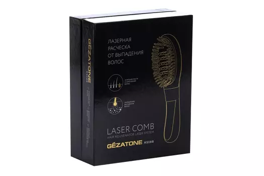 Лазерная расческа-массажер от выпадения волос Hair Rejuvenator HS588 Gezatone (1301313)