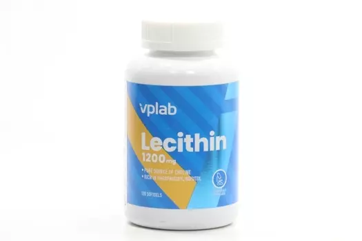 Lecithin VPLAB, 1 200 мг, 120 шт, капсулы