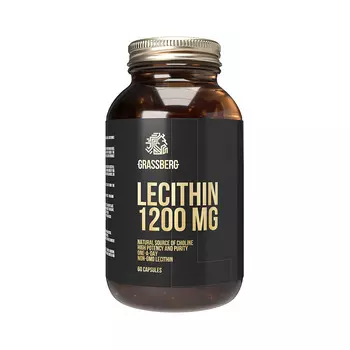 Лецитин Грассберг 1200 мг, 60 шт, капсулы