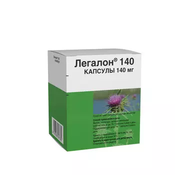 Легалон 140 140 мг, 60 шт, капсулы