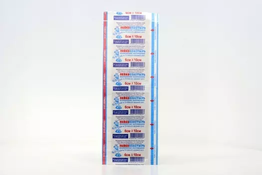 Лейкопластырь Лейко мед бактериц 6х10 см