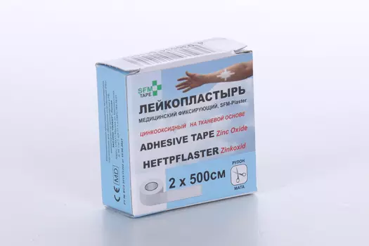 Лейкопластырь SFM-Plaster мед/фиксир ткан основа 2х500 см