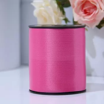 Лента Гидропласт д/декора и подарков 0,5 смх500 м, розовый