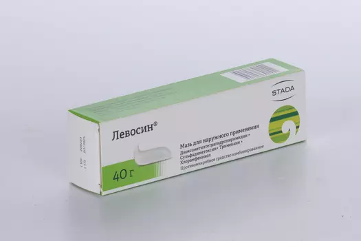 Левосин, 40 г, мазь