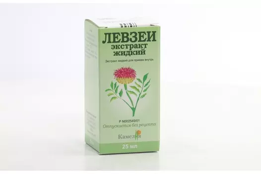 Левзеи экстракт жидкий, 25 мл, экстракт жидкий для внутреннего применения