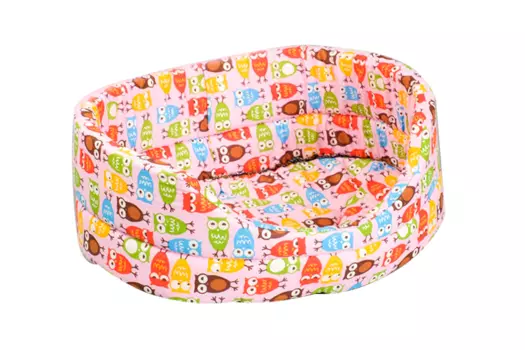 Лежанка №2, 43 х 30 х 16 см, микс цветов