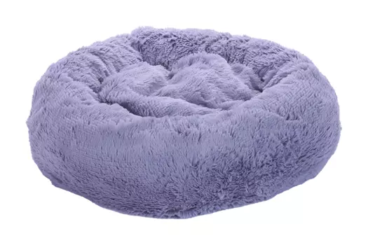 Лежанка Пончик LM-120-GR-1 серый (съемный чехол) диаметр 40 см