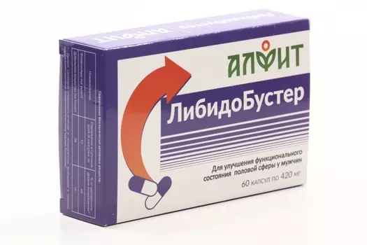 Либидобустер, 420 мг, 60 шт, капсулы