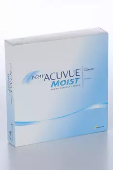 Линзы 1-Day Acuvue Moist контактные однодневные R 8.5 (диоптрия -2,75), 90 шт