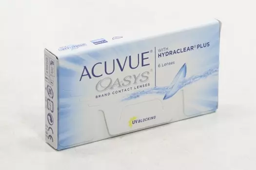 Линзы Acuvue Oasys(1уп.6 шт.) R 8.4 D -02,00