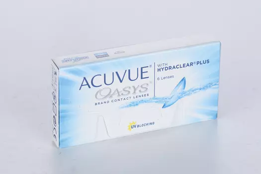 Линзы Acuvue Oasys (1уп=6шт) R:=8.4 D:=-03,75