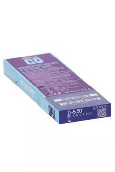 Линзы Adria GO контактные однодневные 8.6 (диоптрия -5,5), 5 шт