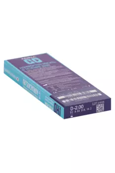 Линзы Adria GO контактные однодневные 8.6 (диоптрия -2,0), 5 шт