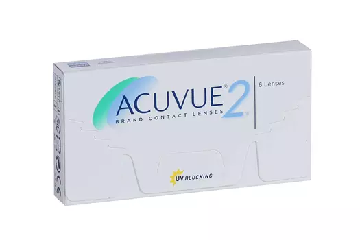 Линзы Акувью2 8,7 (диоптрия -1,5), 6 шт