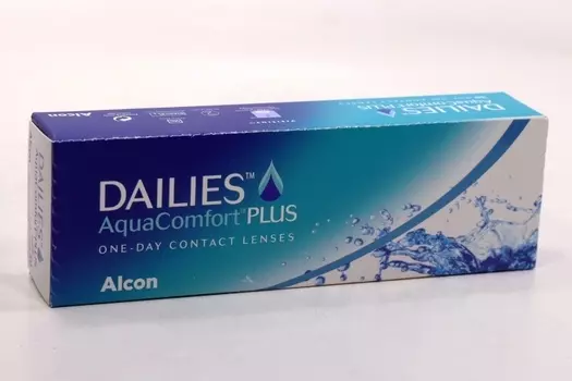 Линзы Alcon Dailies Aqua Comfort Plus контактные однодневные (диоптрия -5,75), 30 шт