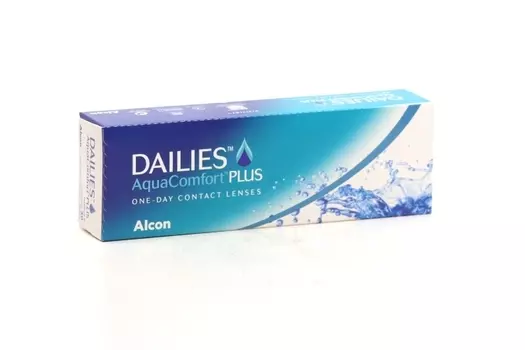 Линзы Alcon Dailies Aqua Comfort Plus контактные однодневные (диоптрия -6,0), 30 шт