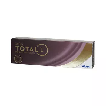 Линзы Alcon Dailies Total1 контактные однодневные (диоптрия -6,0), 30 шт