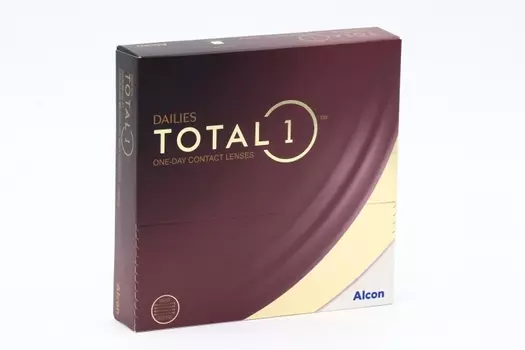 Линзы Alcon Dailies Total1 контактные однодневные водоградиентные (диоптрия -1,75), 90 шт
