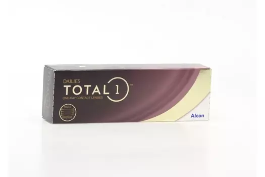 Линзы Alcon Dailies Total1 контактные однодневные (диоптрия -6,5), 30 шт