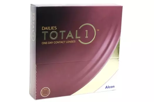 Линзы Alcon Dailies Total1 контактные однодневные водоградиентные (диоптрия -7,5), 90 шт