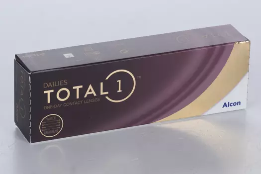 Линзы Alcon Dailies Total1 контактные однодневные (диоптрия -3,0), 30 шт