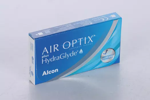 Линзы Алкон Air Optix plus HydraGlyde конт план замены (диоптрия -2,75), 6 шт