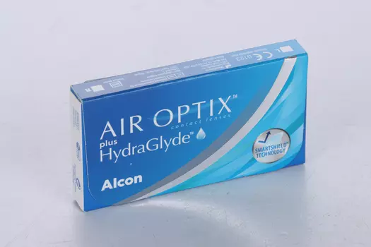 Линзы Алкон Air Optix plus HydraGlyde конт план замены (диоптрия -1,50), 3 шт