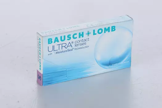 Линзы Bausch+Lomb Ultra контактные R 8.5 (диоптрия -5,75), 3 шт