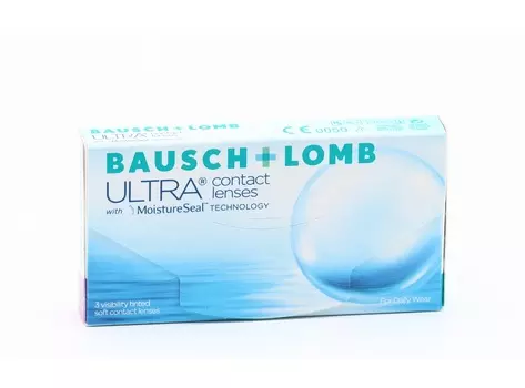 Линзы Bausch+Lomb Ultra контактные R 8.5 (диоптрия -1,25), 3 шт