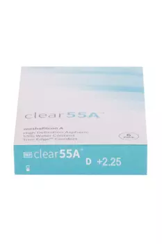 Линзы Clearlab Clear55 А контактные R 8.7 (диоптрия +2,25), 6 шт