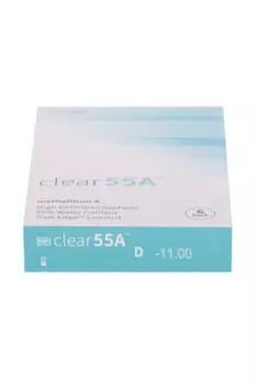 Линзы Clearlab Clear55 А контактные R 8.7 (диоптрия -11,0), 6 шт