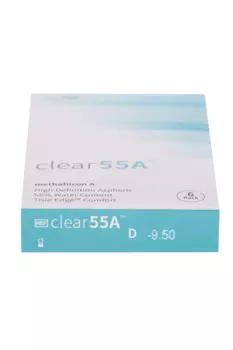 Линзы Clearlab Clear55 А контактные R 8.7 (диоптрия -9,5), 6 шт