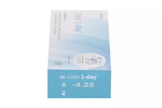 Линзы Clearlab Clear 1-day контактные R 8.7 (диоптрия -4,25), 30 шт