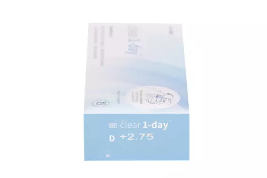 Линзы Clearlab Clear 1-day контактные R 8.7 (диоптрия +2,75), 30 шт