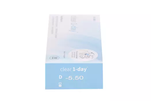 Линзы Clearlab Clear 1-day контактные R 8.7 (диоптрия -5,5), 30 шт
