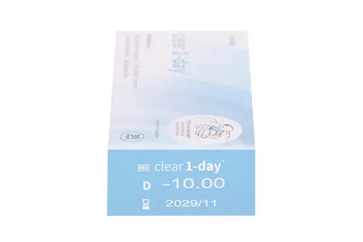 Линзы Clearlab Clear 1-day контактные R 8.7 (диоптрия -10,0), 30 шт